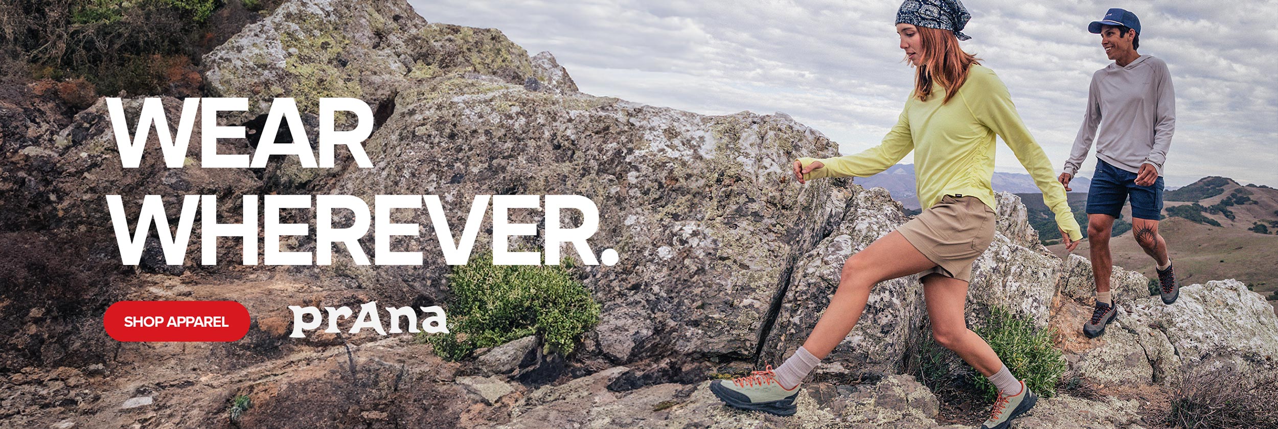 Prana Clothing Banner