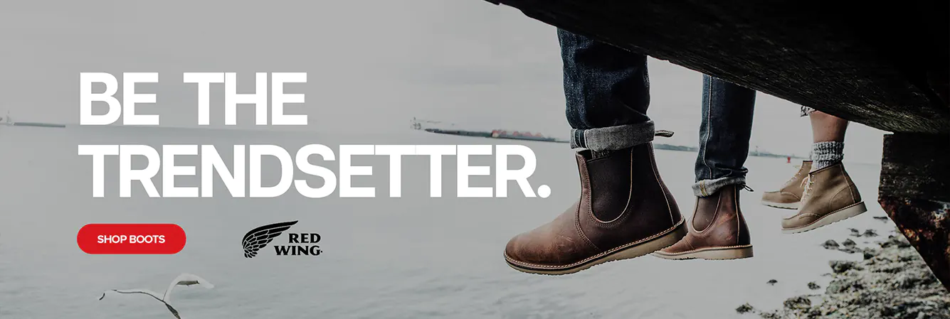 Red Wing Boots Banner
