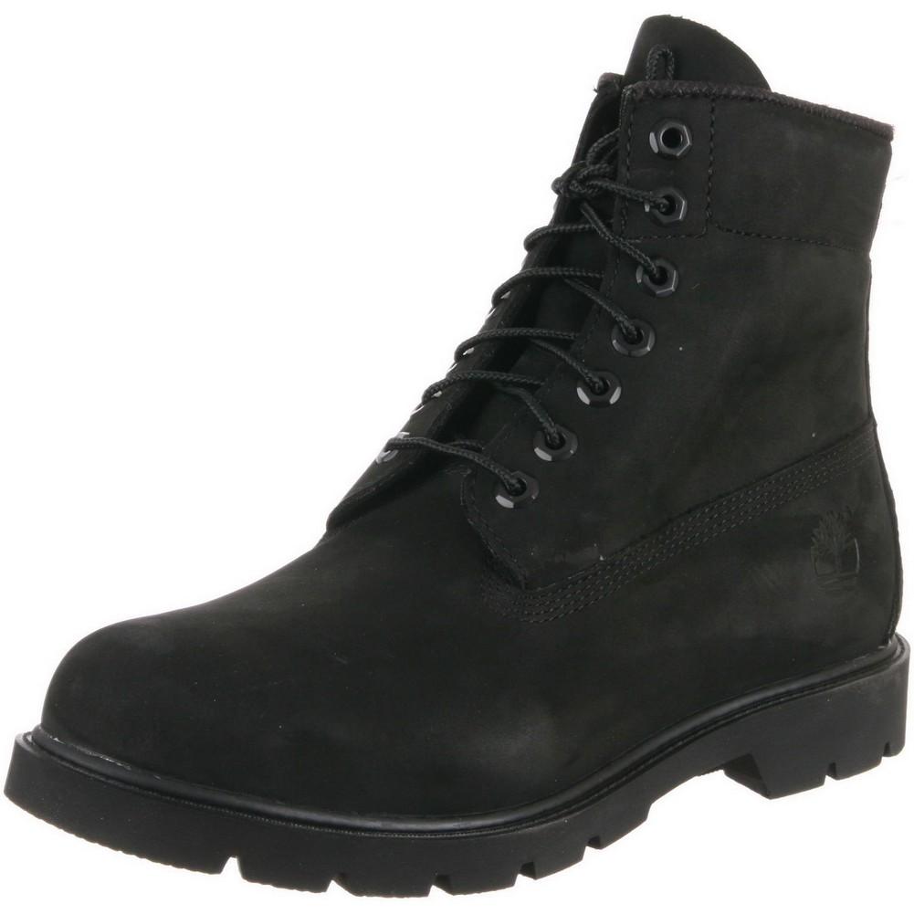 timberland black nubuck mens