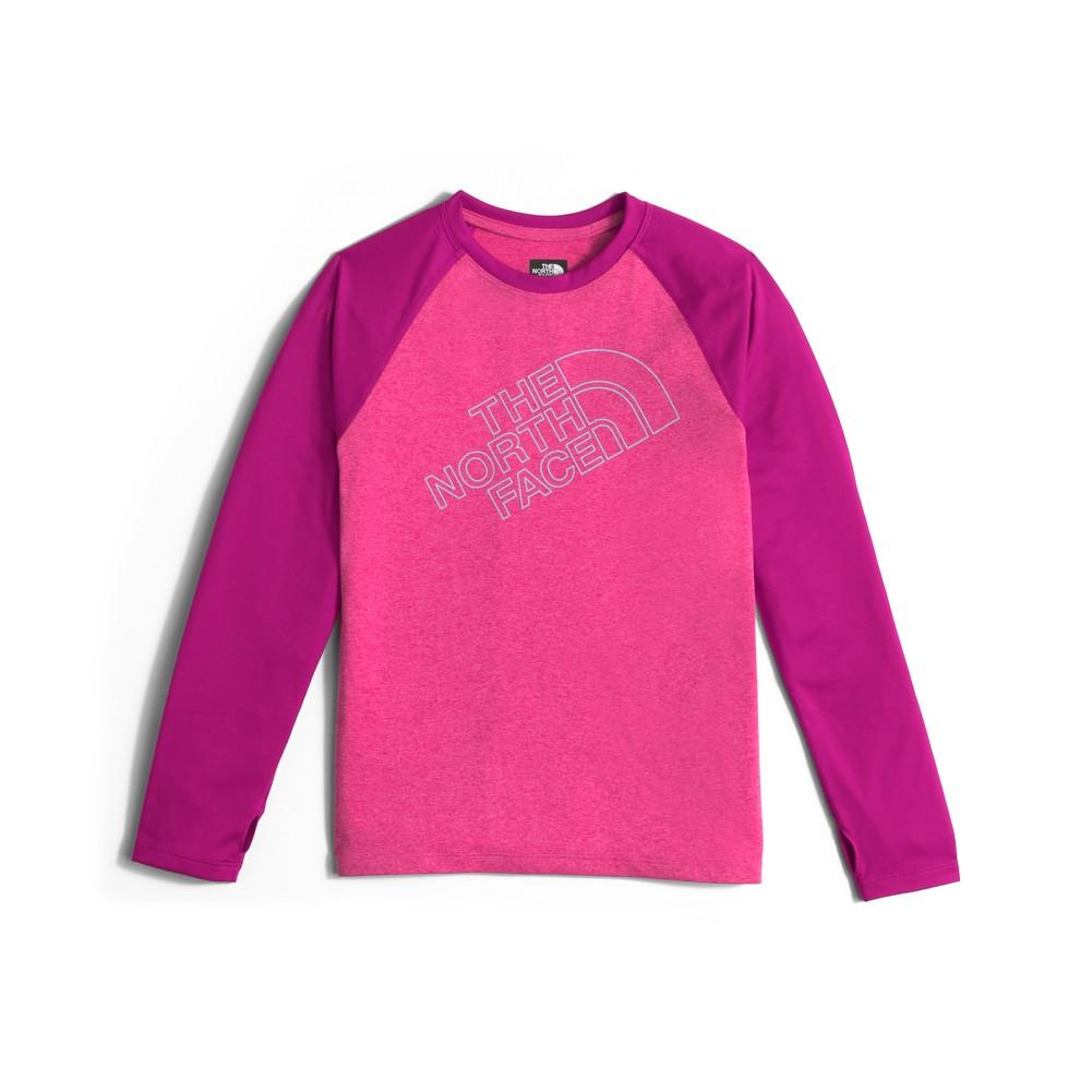 pink sleeve baseball tee