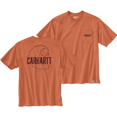 Carhartt Loose Fit Heavyweight Short-Sleeve Carhartt C Graphic T-Shirt Men's