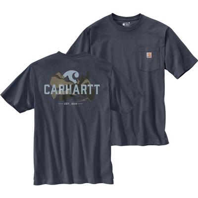 Carhartt Relaxed Fit Heavyweight Short-Sleeve Pocket Outdoor Graphic T-Shirt Men's