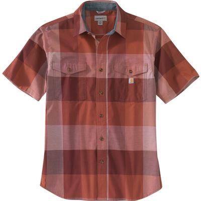 Carhartt Rugged Flex Relaxed Fit Lightweight Short-Sleeve Plaid Shirt Men's