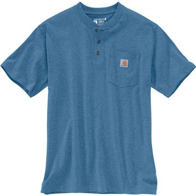 Carhartt Loose Fit Heavyweight Short-Sleeve Pocket Henley T-Shirt Men's