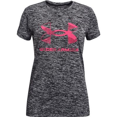 Under Armour Graphic Twist Big Logo Short Sleeve T-Shirt Girls'