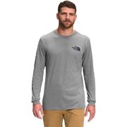 TNF MEDIUM GREY HEATHER/AVIATOR NAVY