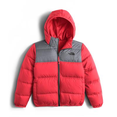 North Face Down Puffer Jacket Boys Medium Reversible Hooded 550