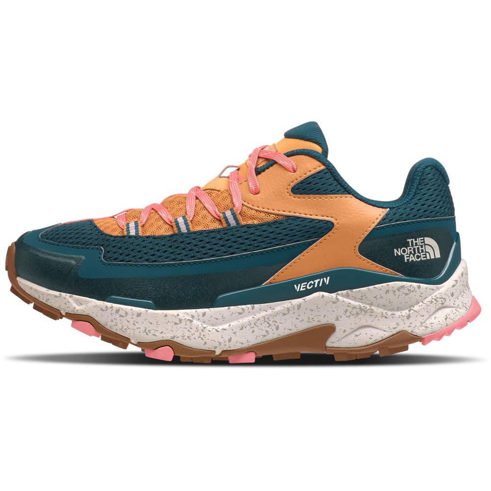 THE NORTH FACE VECTIV TARAVAL FUTURELIGHT GRAVEL/CORAL SUNRISE WOMENS ...