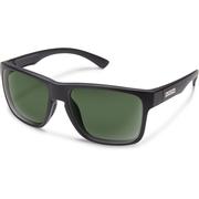 MATTE BLACK/POLARIZED GRAY GREEN