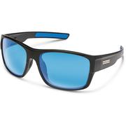 BLACK/POLARIZED BLUE MIRROR