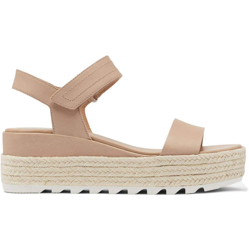 Sorel Cameron Flatform Leather Sandals Women's