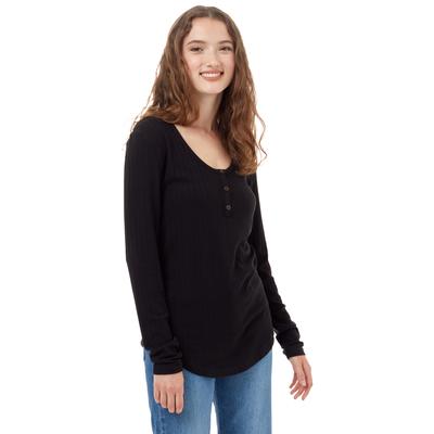 Tentree Ribbed Henley Longsleeve Women's