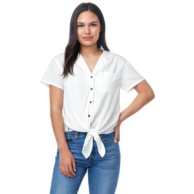 Tentree Meander Tie Front Shirt Women's