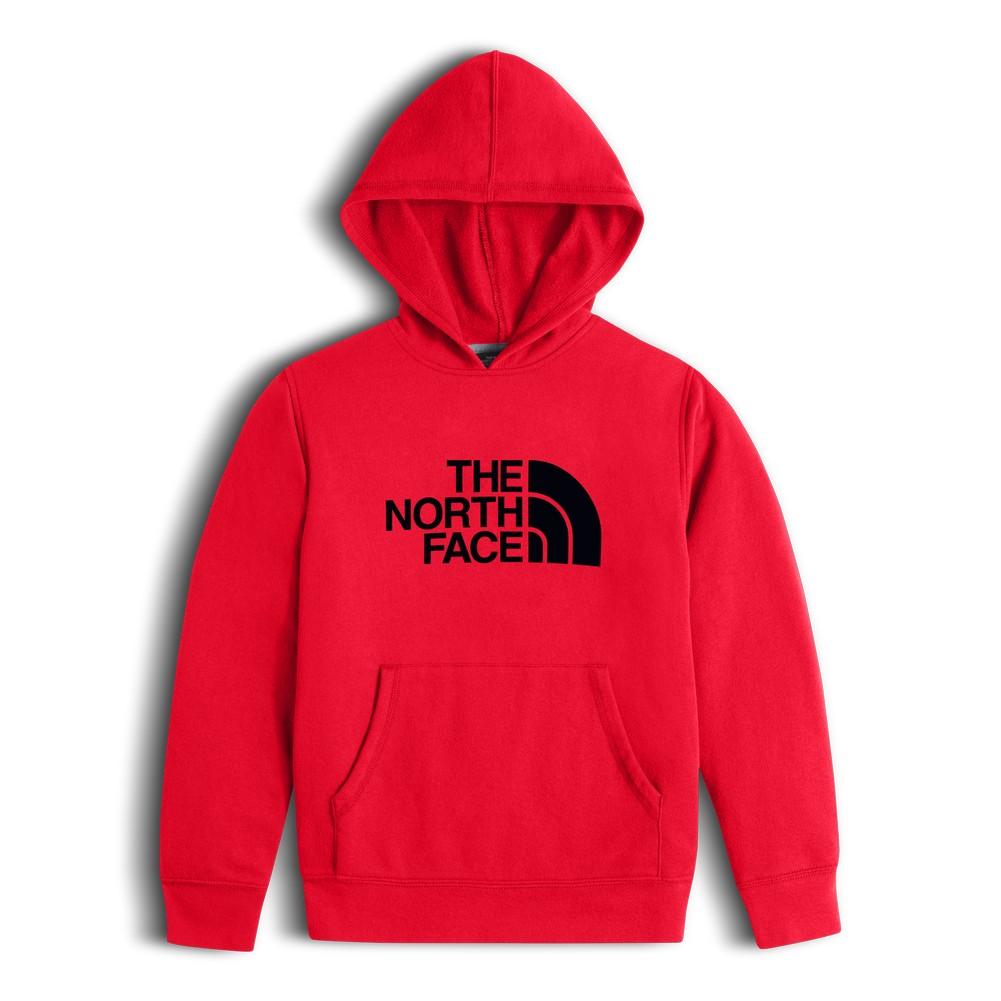 north face red sweater