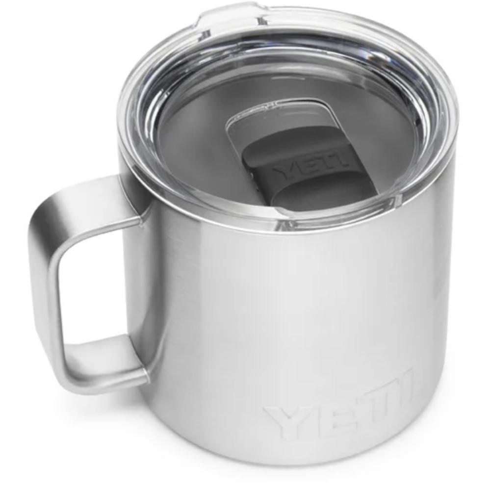 YETI Black Rambler 14 oz Mug with Magslider Lid