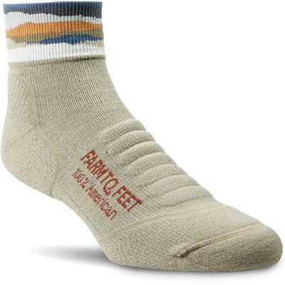 Farm To Feet Max Patch Lightweight Cushion 1/4 Crew Socks