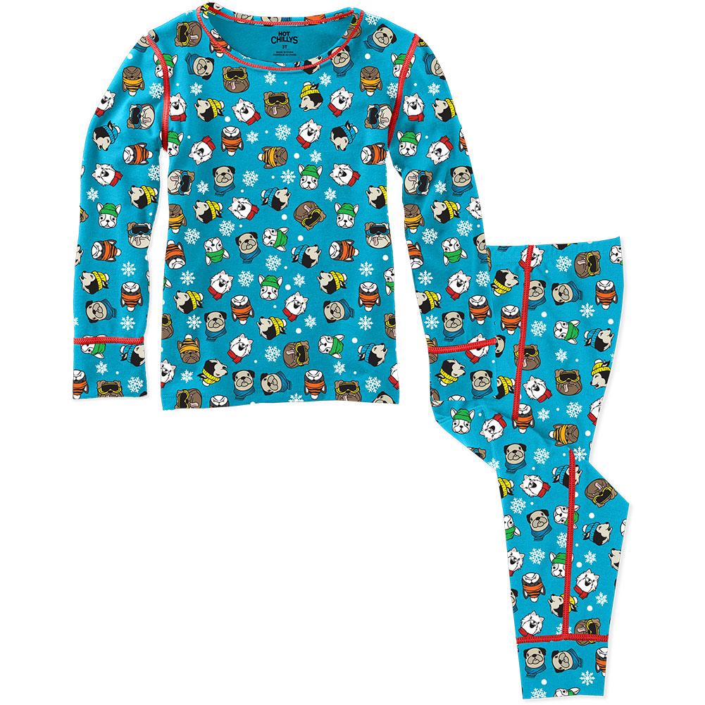  Hot Chillys Originals Print Base Layer Set Toddlers '