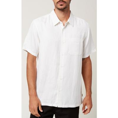 O'Neill Bamboo Brush Short Sleeve Button-Up Shirt Men's