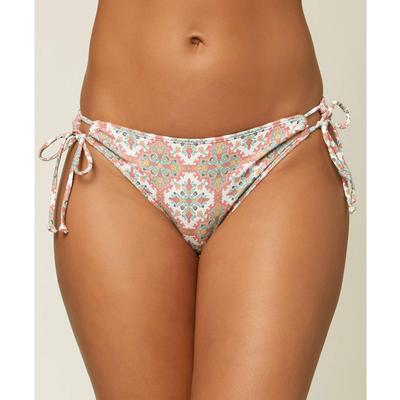 O'Neill Mina Alexa Tile Side Tie Full Bikini Bottoms Women's