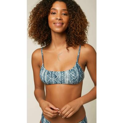 O'Neill Surfside Bungalow Stripe Bralette Bikini Top Women's