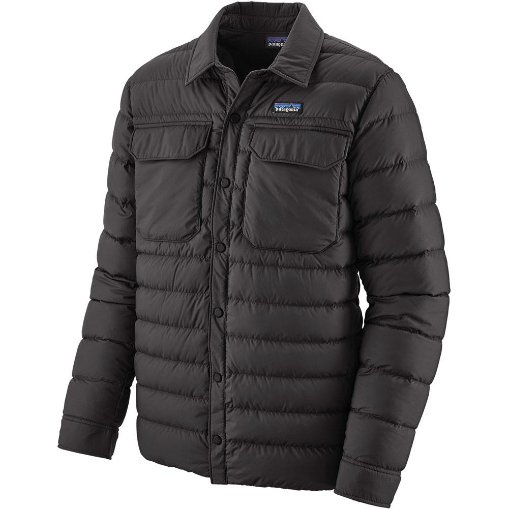 Patagonia Men's Classic Navy Silent Down Shirt Jacket