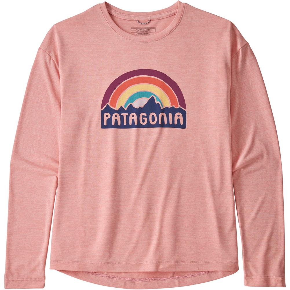  Patagonia Long- Sleeve Capilene Cool Daily T- Shirt Girls '