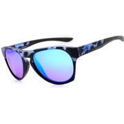 BLUE TORTOISE/BROWN POLARIZED - BLUE MIRROR