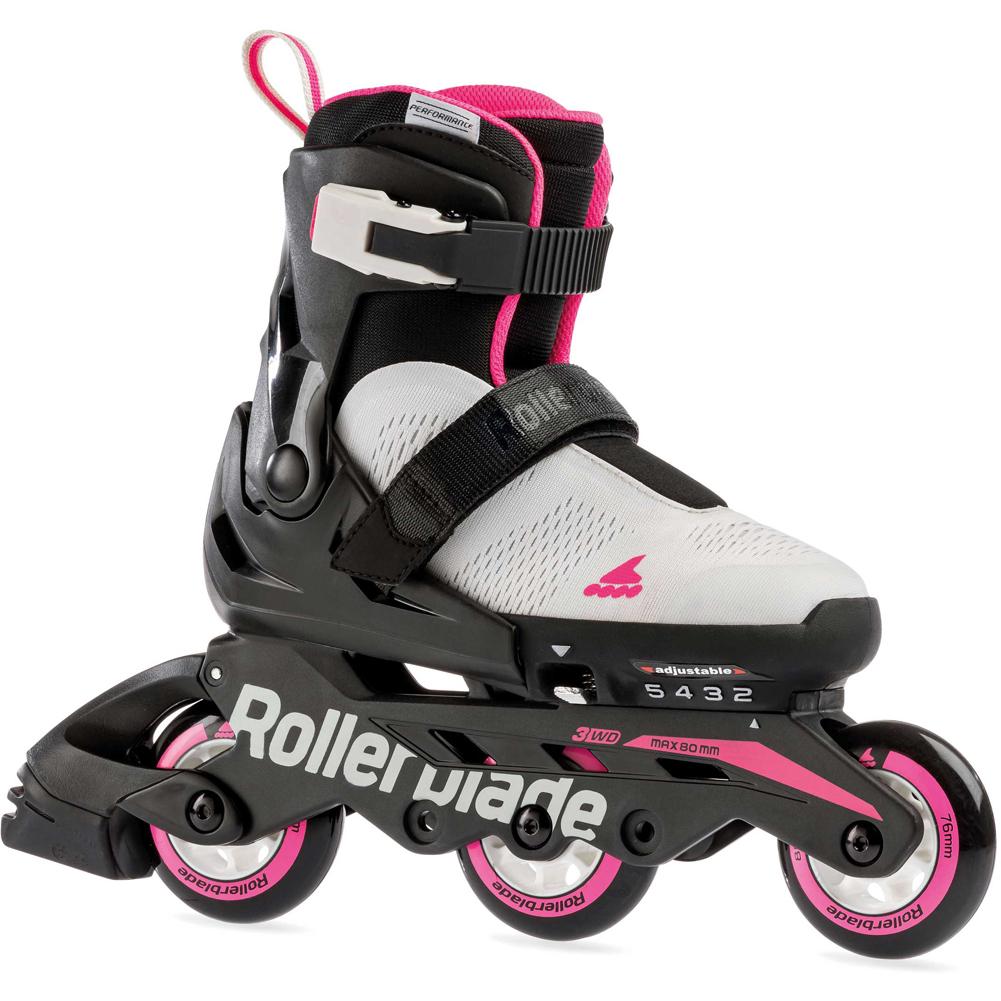  Rollerblade Microblade Free 3wd Inline Skates Girls '