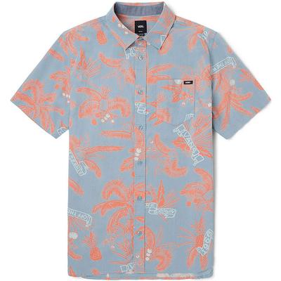 Vans Market Print Woven Button Up Shirt Men's