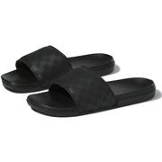 (CHECKERBOARD) BLACK/BLACK