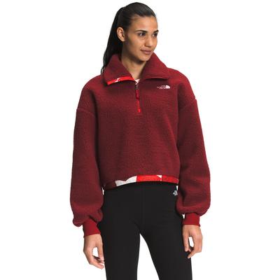 The North Face Printed Platte Sherpa 1/4 Zip Fleece Women's