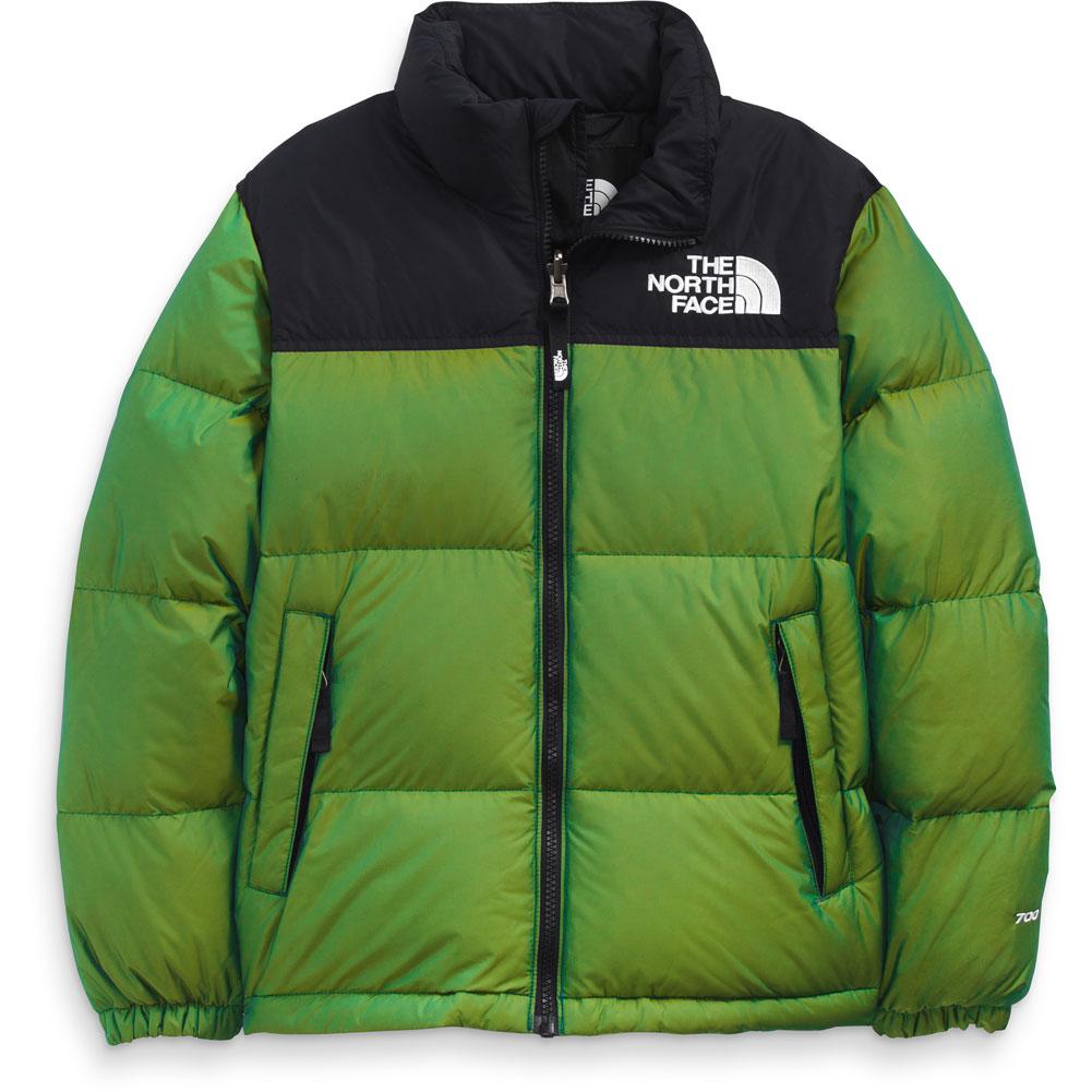 The North Face Printed Nuptse Jacket Yellow