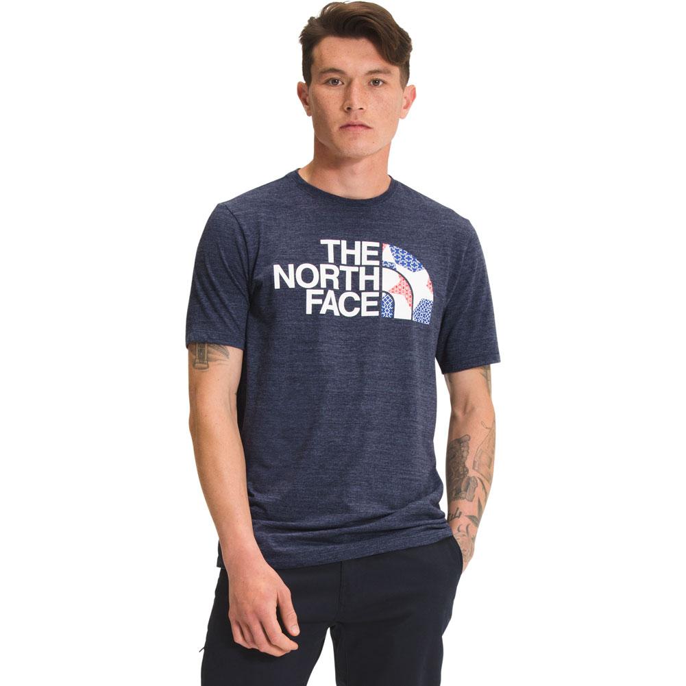  The North Face Half Dome Tri- Blend Short Sleeve Tee Men's