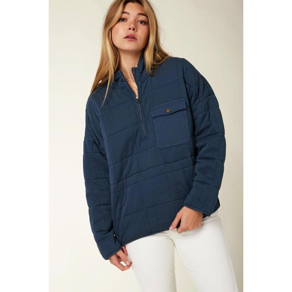  O ' Neill Mable Quilted Pullover Jacket Women's