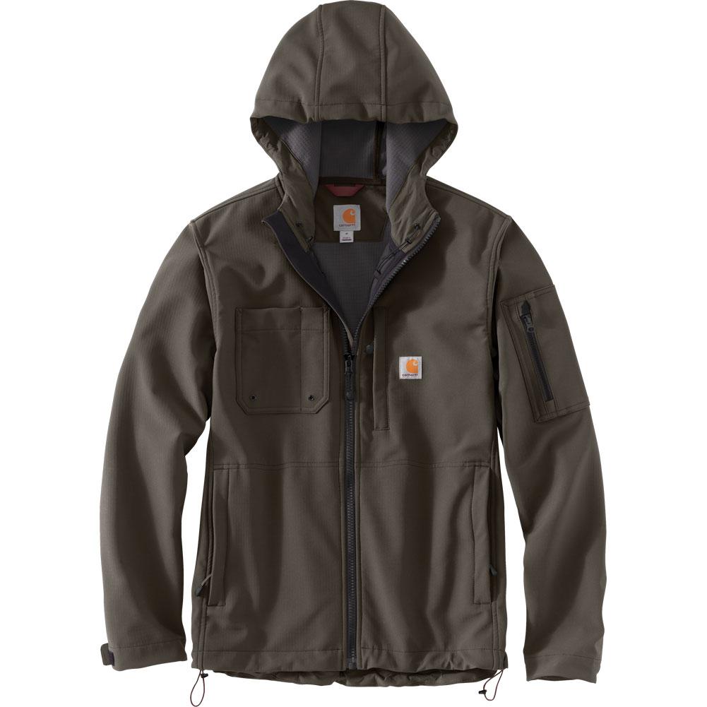 Carhartt Rain Defender Relaxed Fit Midweight Softshell Hooded Jacket Men's