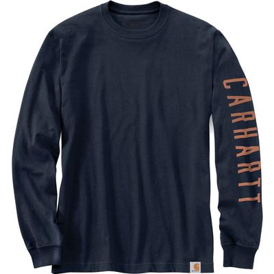 Carhartt Relaxed Fit Heavyweight Longsleeve Logo Graphic T-Shirt Men's