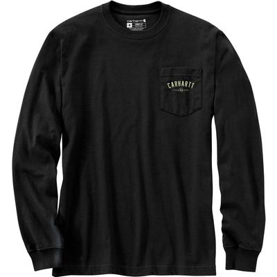 Carhartt Loose Fit Heavyweight Longsleeve Trademark Graphic T-Shirt Men's