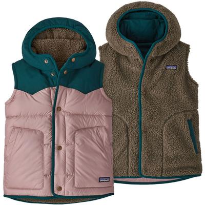 Patagonia Reversible Bivy Hoody Down Vest Girls' (Past Season)