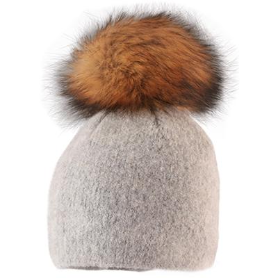 Starling Dust Faux Fur Pom Beanie Women's