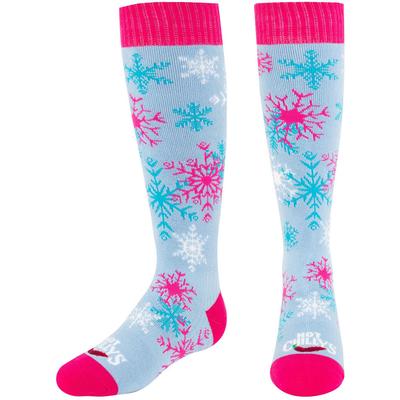 Hot Chillys Snowflake Mid Volume Socks Kids'