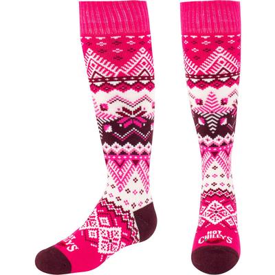 Hot Chillys Traditional Girl Mid Volume Socks Kids'