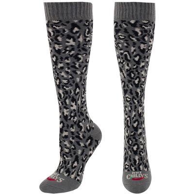 Hot Chillys Cheetah Mid Volume Socks Women's