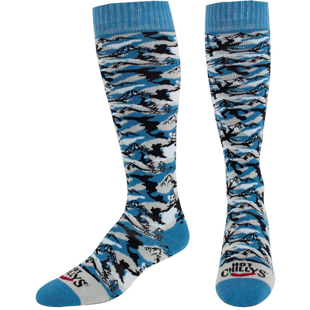  Hot Chillys Camo Mountain Mid Volume Socks Men's