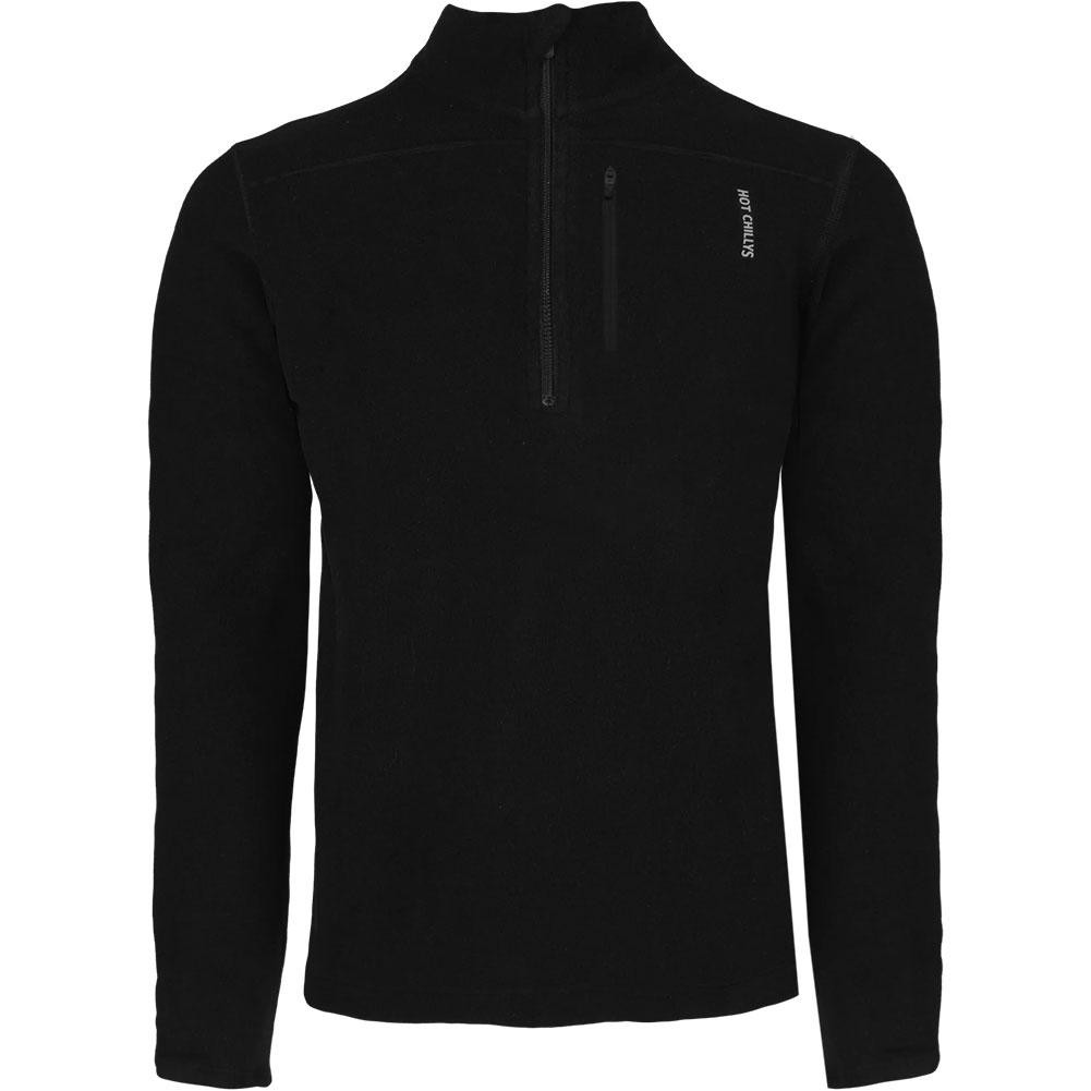 Hot Chillys La Montana Fleece 1/4 Zip T- Neck Base Layer Top Men's