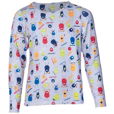 Hot Chillys Originals Print Base Layer Crew Top Kids'