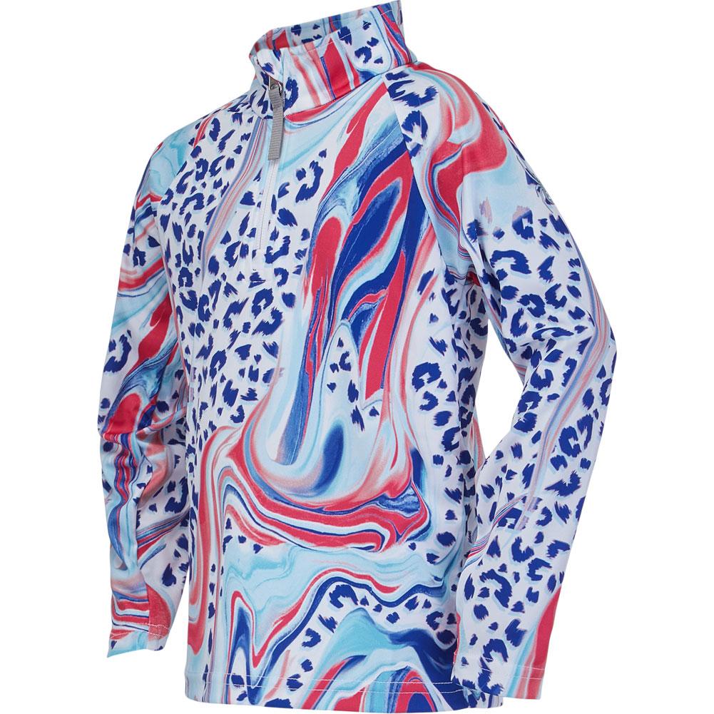 Spyder Reflect Zip T- Neck Top Toddler Girls '