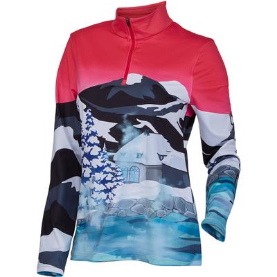 Spyder Apres Zip T-Neck Top Women's