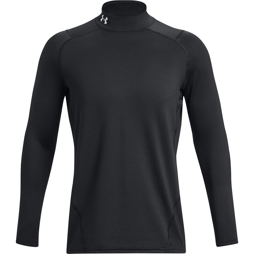 Under Armour Cold Gear Armour Mens Fitted Mock (Black), Mens Baselayers, All Mens Clothing, Mens Clothing