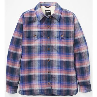 Marmot Ridgefield Sherpa-Lined Long-Sleeve Flannel Shirt Women's