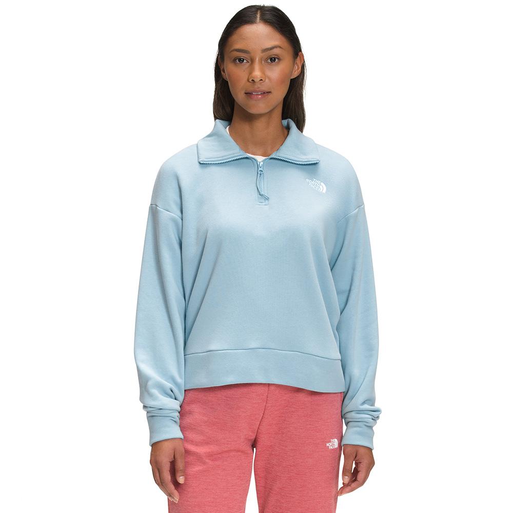 The North Face Simple Logo Quarter Zip Pullover Women's